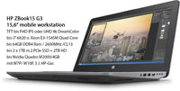 HP ZBook 15 G3 Panther 15,6'' FHD-IPS i7-6700HQ 16GB 250GB-SSD+1000GB ATI-W6150