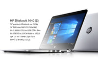 HP Elitebook 1040 G3 V1B13EA 14'' QHD-IPS i7-6600U 16GB 512GB-SSD-m.2 W7P/W10P