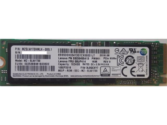 Dell 1TB m.2 2280 SSD PCIe NVMe 400-AJAM für Precision 7720 5520 7520 Latitude