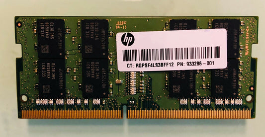 HP 16GB 2666MHz DDR4 Sodimm 4VN07AA f. ZBook Studio G5 14u 1040 G5 1050 G1 Neu