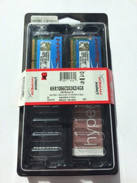 Kingston HyperX SO-DIMM Kit 4GB 2x2GB DDR3-1066 CL5-5-5-15 neu, Rechnung/MWSt.