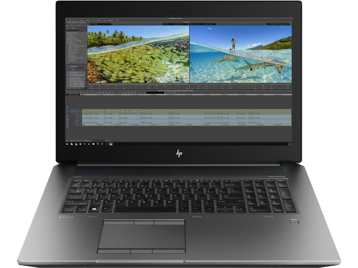 HP ZBook 17 G6 XL6 17,3 FHD i7-9850H 32GB 1000GB-SSD +2TB HD T1000-4GB W10P CTO