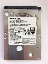 Original HP 500GB-7200U/min Toshiba HP/N: 724967-001 MQ01ACF050