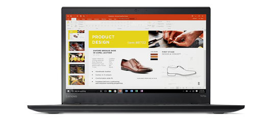 Lenovo T470s 20HF0068GE -D1 14" WQHD i7-7500U 16GB 1000GB-m.2 SSD HD620  W10P